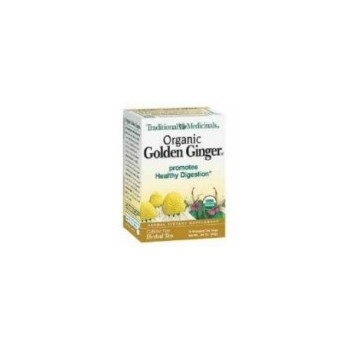 Traditional Medicinals Golden Ginger Tea (6x16 Bag)