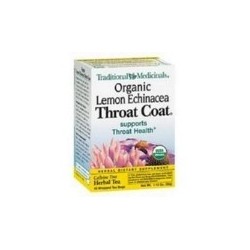 Traditional Medicinals Lemon Echinacea Throat Herb Tea (6x16 Bag)