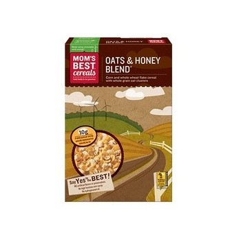 Mom's Best Naturals Oats Honey Blend (14x18Oz)