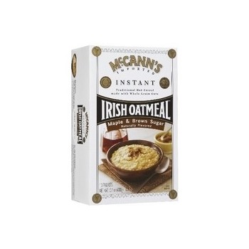 McCann's Instant Irish Oatmeal Maple Brown Sugar (12x15.1Oz)