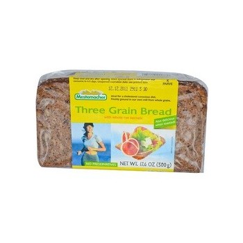 Mestemacher Three Grain Bread (12x17.6Oz)