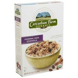 Cascadian Farm Cinn Raisin Granola (6x15.6OZ )