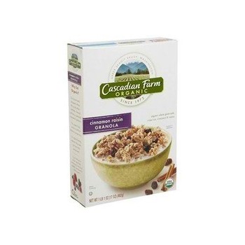 Cascadian Farm Cinn Raisin Granola (6x15.6OZ )