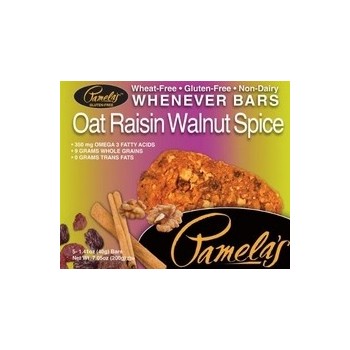 Pamela's Oat Raisin Walnut Spice Bars (6x5 CT)