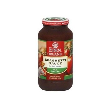 Eden Foods Spag Sauce Ns (12x25OZ )