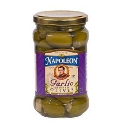 Napoleon Garlic Stuffed Olives (12x6.5Oz)