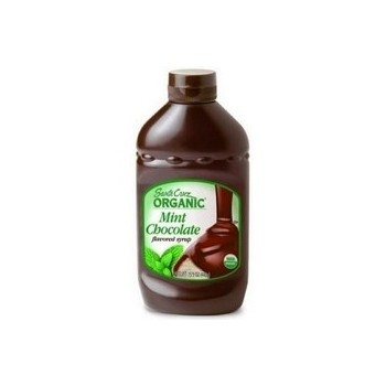 Santa Cruz Organic Mint Chocolate Syrup (12x15.5Oz)