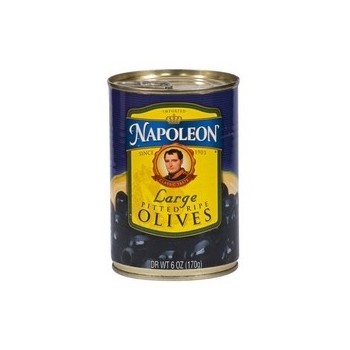 Napoleon Black Pitted Olives (12x6Oz)