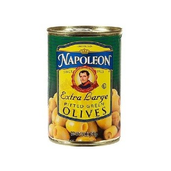 Napoleon Co. Green Pitted Olives (12x6OZ )