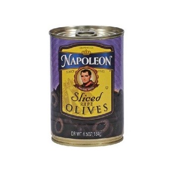 Napoleon Co. Sliced Black Olives (12x6.5OZ )