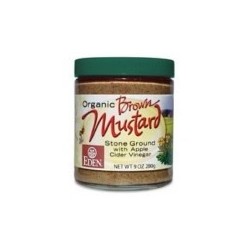 Eden Foods Brown Mustard Glass (12x9 Oz)