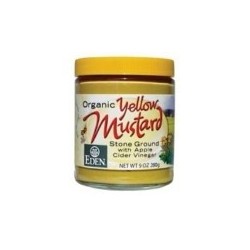 Eden Foods Yellow Mustard Glass (12x9 Oz)