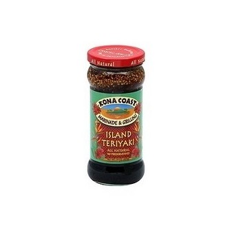 Kona Coast Marinade & Grilling SauceIsland Teriyaki (6x15Oz)