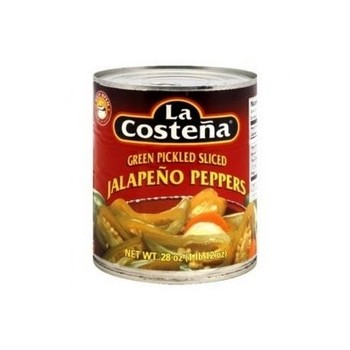 La Costena Sliced Jalapeno Peppers (12x12Oz)