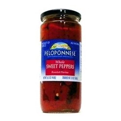 Peloponnese Roasted Florina Whole Peppers (6x13Oz)