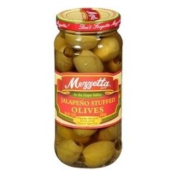 Mezzetta Jalapeno Stuffed Olives (6x10Oz)