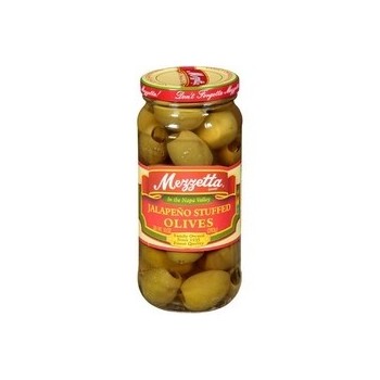 Mezzetta Jalapeno Stuffed Olives (6x10Oz)