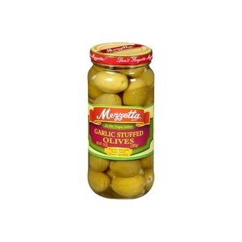 Mezzetta Olive, Stuffed Garlic (6x10Oz)